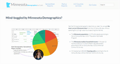 Desktop Screenshot of minnesota-demographics.com